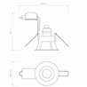 Astro Minima Round Fixed | Foco empotrado
