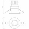 Astro Minima Round LED | Foco empotrado