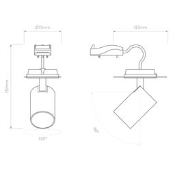 Astro Ascoli Flush Fire-Rated | Foco empotrado