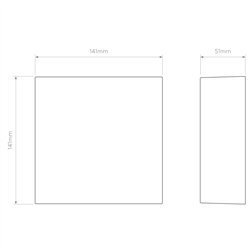 Astro Elis Single LED | Lámpara de pared
