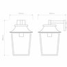 Astro Richmond Wall Lantern 254 | Lámpara de pared