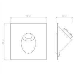 Astro Leros Trimless LED | Foco empotrado