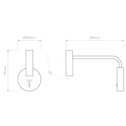 Astro Enna Wall LED | Lámpara de pared