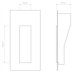 Astro Borgo Trimless 35 LED | Foco empotrado