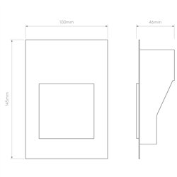 Astro Borgo Trimless 65 LED | Foco empotrado