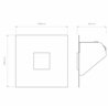 Astro Borgo Trimless Mini LED | Foco empotrado