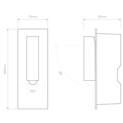 Astro Fuse 3 | Lámpara de pared