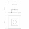 Astro Trimless Square | Foco empotrado