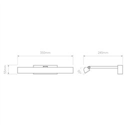 Astro Renoir 350 | Lámpara de pared