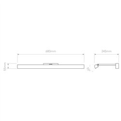 Astro Renoir 680 | Lámpara de pared