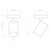 Astro Aqua Single | Lámpara de techo