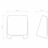Astro Incline Single | Lámpara de pared