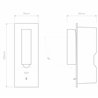 Astro Fuse 3 Toggle | Lámpara de pared