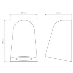 Astro Mast Light | Lámpara de pared
