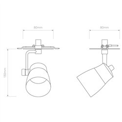Astro Juno Recessed | Foco empotrado