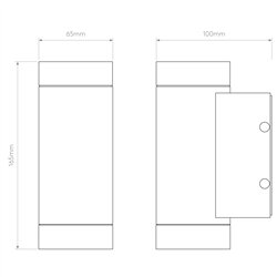 Astro Dartmouth Twin LED | Lámpara de pared