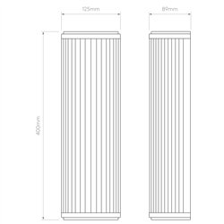 Astro Versailles 400 Phase Dimmable | Lámpara de pared