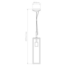 Astro Harvard Pendant | Lámpara de suspensión