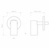 Astro Micro Recess Unswitched | Lámpara de pared