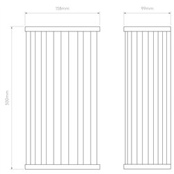 Astro Avignon Square 300 | Lámpara de pared