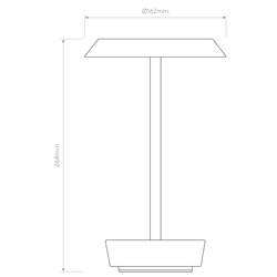 Astro Halo Portable | Lámpara de mesa