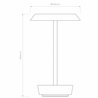 Astro Halo Portable | Lámpara de mesa