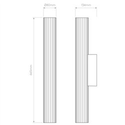Astro io 665 | Lámpara de pared