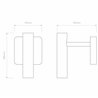 Astro Leda Single | Lámpara de pared