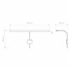 Astro Mondrian 600 Frame Mounted LED | Lámpara de pared