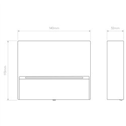 Astro Mori 140 | Lámpara de pared