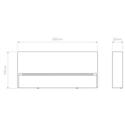 Astro Mori 250 | Lámpara de pared