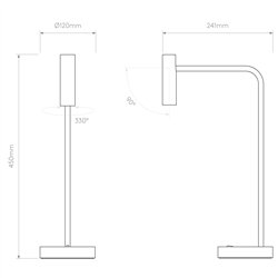 Astro Enna Desk LED | Lámpara de mesa