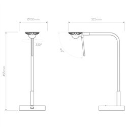 Astro Miura Desk USB | Lámpara de mesa