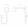 Astro Ascoli Swing Plug In | Lámpara de pared