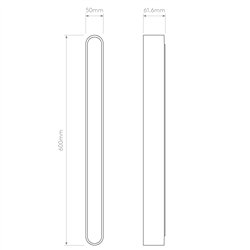Astro Atticus 600 | Lámpara de pared