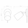 Astro Carlton Wall Plug-In | Lámpara de pared