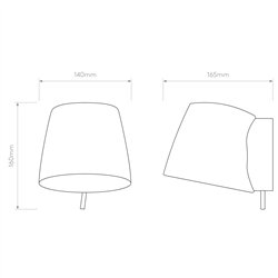 Astro Imari Fixed Wall | Lámpara de pared
