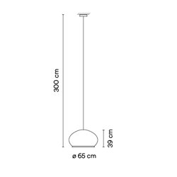 Vibia Knit ø 65 cm x 39 cm - 7470 lámpara de suspensión