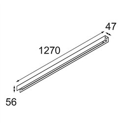 Modular United Surface 1274 1x LED DI | Lámpara de techo / Lámpara de pared