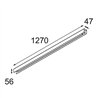 Modular United Surface 1274 1x LED DI | Lámpara de techo / Lámpara de pared