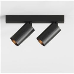 Modular Minude Surface Adjustable 45 Square 2x LED DE | Lámpara de techo / Lámpara de pared
