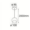 Modular Marbul Suspended 109 1x LED DE | Lámpara de suspensión