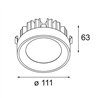 Modular M-LED Module 111 1x LED DE