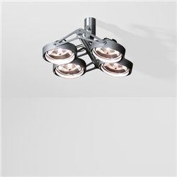 Modular Nomad Surface Adjustable 4x AR111 DE | Lámpara de techo / Lámpara de pared