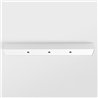 Modular Modupoint Square Surface 420X58 3x Jack DI 500mA | Lámpara de techo / Lámpara de pared