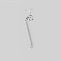 Modular Extruded Stripped Track 48V Suspended 46 600 1x LED DI | iluminación de la pista