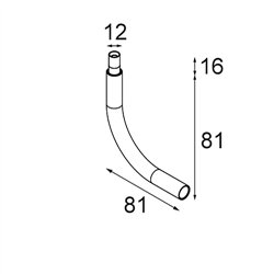 Modular Stick Modupoint Curved 90°