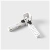 Modular Track 48V High Connection 90° Electrical/Mechanical Outside