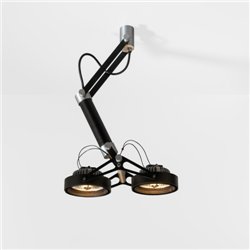Modular Nomad Surface Adjustable 2x LED AR111 DI | Lámpara de techo