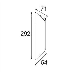 Modular Chival Wall Up/Down 292 2x LED DI | Lámpara de pared